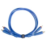 UDG Ultimate RCA-RCA Ses Kablosu Mavi Düz 3 m