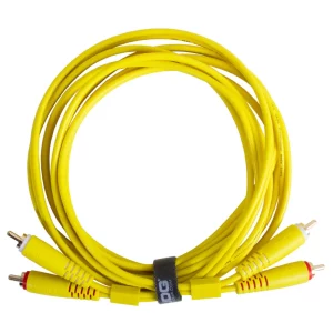 UDG Ultimate RCA-RCA Ses Kablosu Sarı Düz 1,5 m
