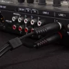 UDG Ultimate RCA-RCA Ses Kablosu Siyah Düz 3 m