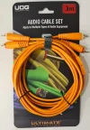 UDG Ultimate RCA-RCA Ses Kablosu Turuncu Düz 3 m