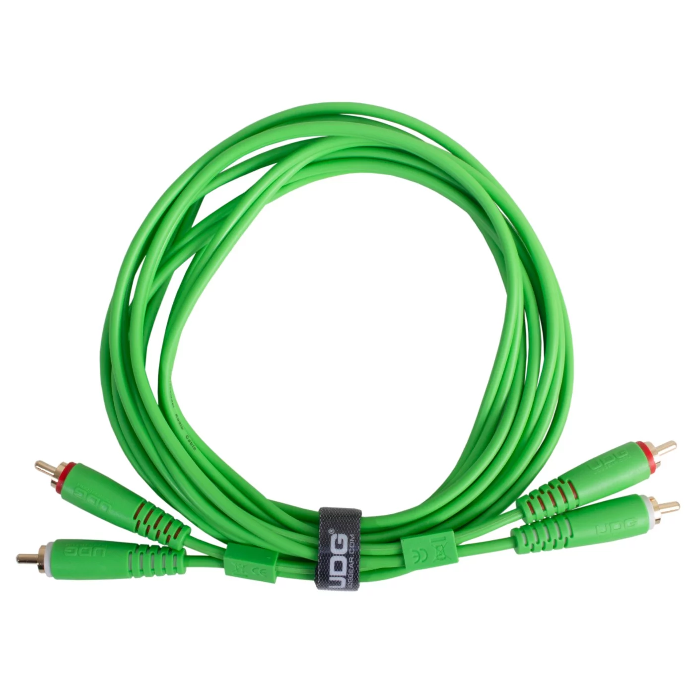 UDG Ultimate RCA-RCA Ses Kablosu Yeşil Düz 3 m UDG Ultimate RCA-RCA Ses Kablosu Yeşil Düz 3 m