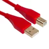 UDG Ultimate Ses Kablosu USB 2.0 A-B Kırmızı Düz 2 m