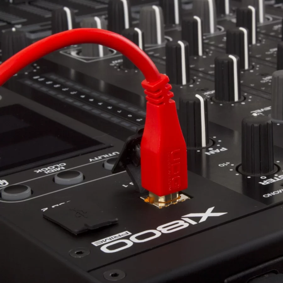 UDG Ultimate Ses Kablosu USB 2.0 A-B Kırmızı Düz 2 m