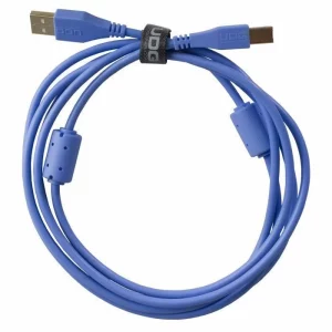 UDG Ultimate Ses Kablosu USB 2.0 A-B Mavi Düz 1 m