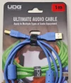 UDG Ultimate Ses Kablosu USB 2.0 A-B Mavi Düz 1 m