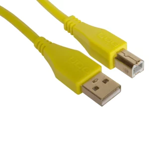 UDG Ultimate Ses Kablosu USB 2.0 A-B Sarı Düz 2 m