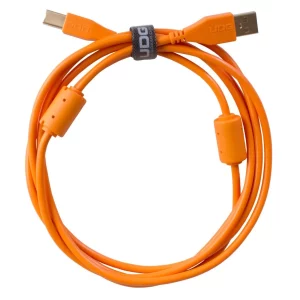 UDG Ultimate Ses Kablosu USB 2.0 A-B Turuncu Düz 1 m