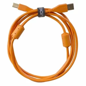 UDG Ultimate Ses Kablosu USB 2.0 A-B Turuncu Düz 2 m