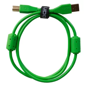 UDG Ultimate Ses Kablosu USB 2.0 A-B Yeşil Düz 1 m
