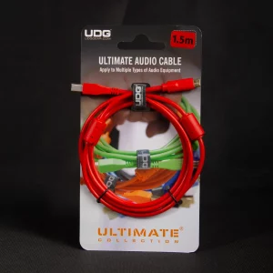 UDG Ultimate Ses Kablosu USB 2.0 C-B Kırmızı Düz 1,5 m