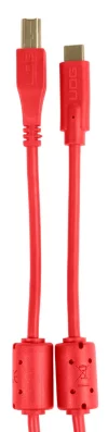 UDG Ultimate Ses Kablosu USB 2.0 C-B Kırmızı Düz 1,5 m