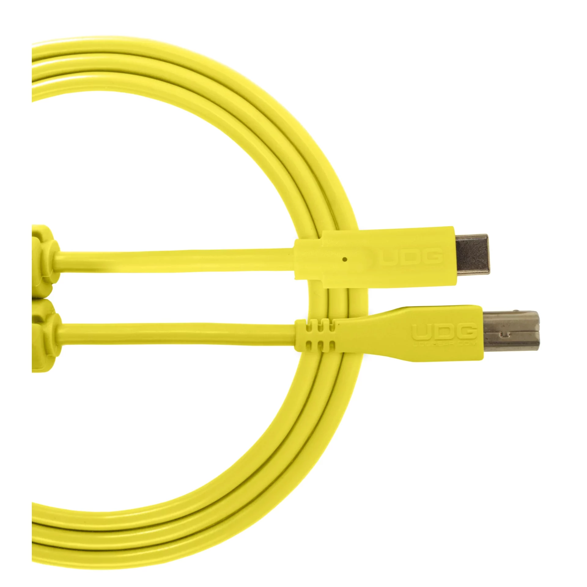 UDG Ultimate Ses Kablosu USB 2.0 C-B Sarı Düz 1,5 m UDG Ultimate Ses Kablosu USB 2.0 C-B Sarı Düz 1,5 m