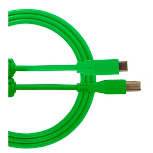 UDG Ultimate Ses Kablosu USB 2.0 C-B Yeşil Düz 1,5 m