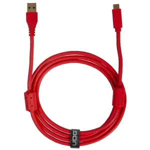 UDG Ultimate Ses Kablosu USB 3.2 C-A Kırmızı Düz 1,5 m