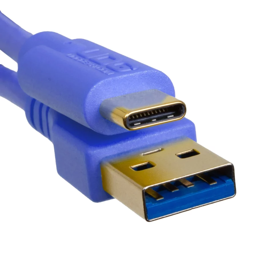 UDG Ultimate Ses Kablosu USB 3.2 C-A Mavi Düz 1,5 m