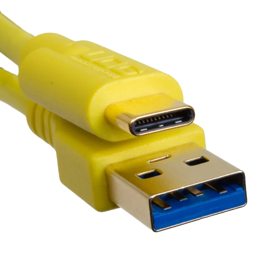 UDG Ultimate Ses Kablosu USB 3.2 C-A Sarı Düz 1,5 m