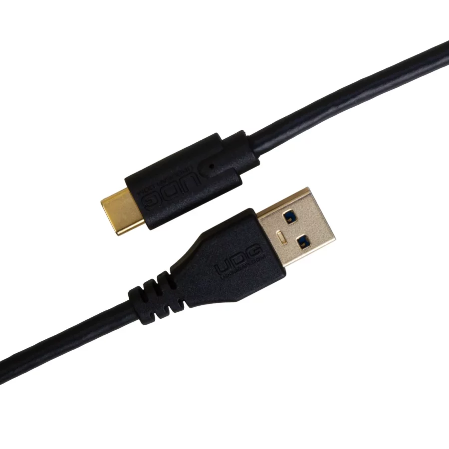 UDG Ultimate Ses Kablosu USB 3.2 C-A Siyah Düz 1,5 m