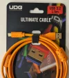 UDG Ultimate Ses Kablosu USB 3.2 C-A Turuncu Düz 1,5 m