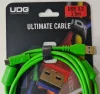 UDG Ultimate Ses Kablosu USB 3.2 C-A Yeşil Düz 1,5 m