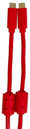 UDG Ultimate Ses Kablosu USB 3.2 C-C Kırmızı Düz 1,5 m