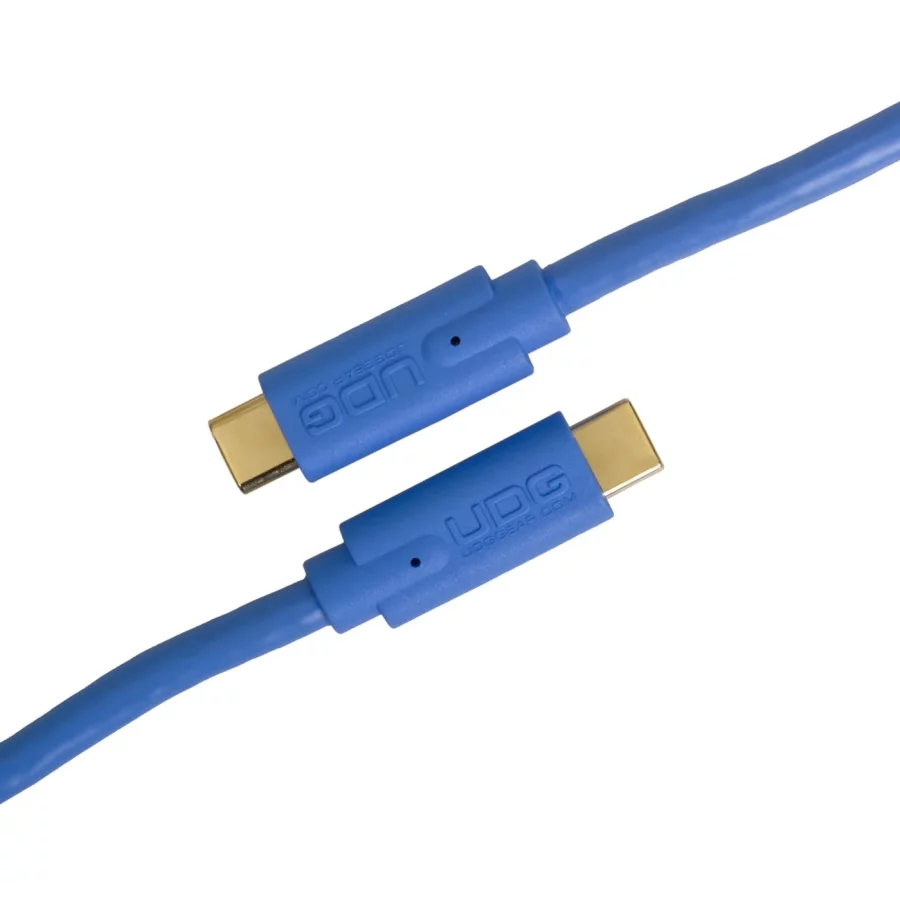 UDG Ultimate Ses Kablosu USB 3.2 C-C Mavi Düz 1,5 m