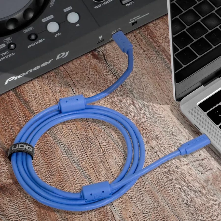 UDG Ultimate Ses Kablosu USB 3.2 C-C Mavi Düz 1,5 m