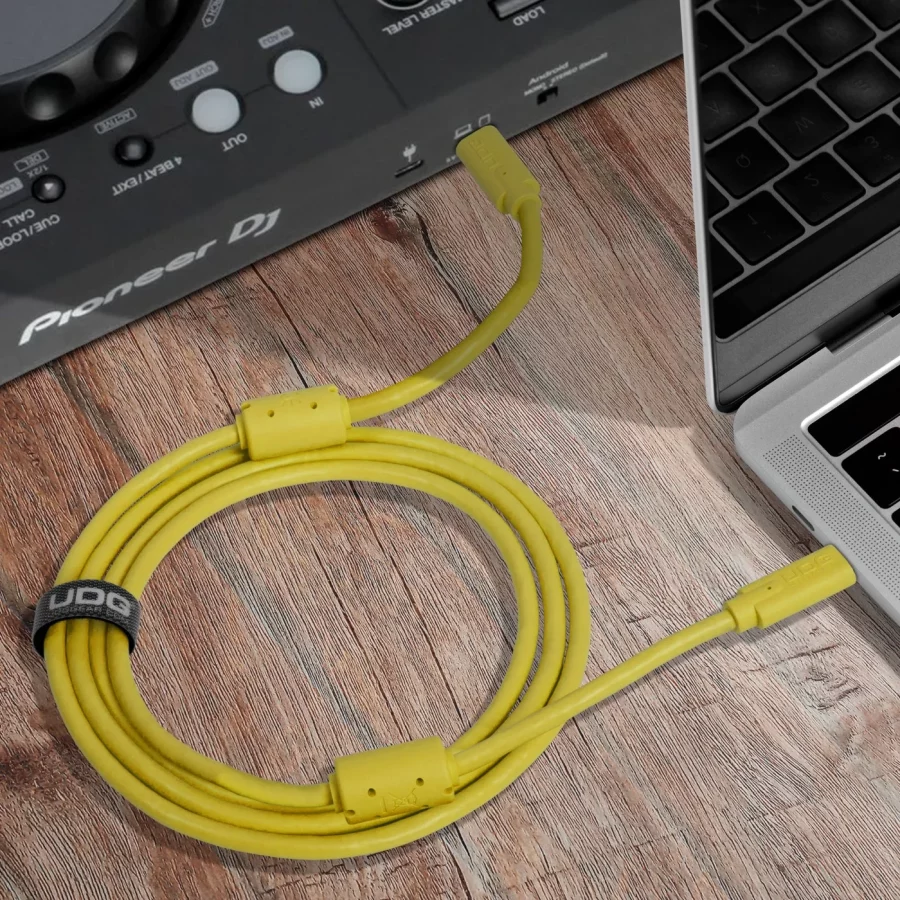 UDG Ultimate Ses Kablosu USB 3.2 C-C Sarı Düz 1,5 m