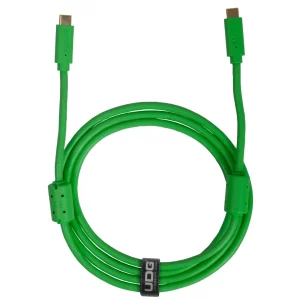 UDG Ultimate Ses Kablosu USB 3.2 C-C Yeşil Düz 1,5 m