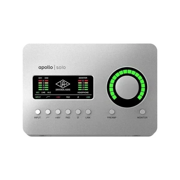 Universal Audio Apollo Solo USB Heritage Edition Windows Ses Kartı Universal Audio Apollo Solo USB Heritage Edition Windows Ses Kartı