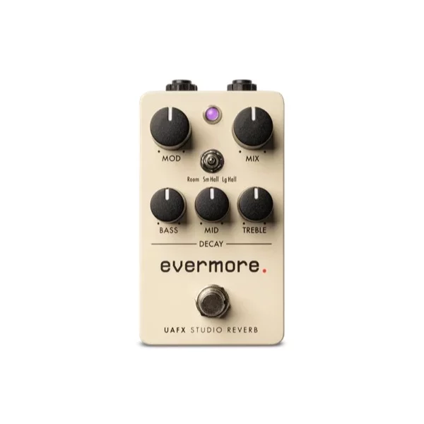 Universal Audio UAFX Evermore Studio Reverb Gitar Efekt Pedalı Universal Audio UAFX Evermore Studio Reverb Gitar Efekt Pedalı