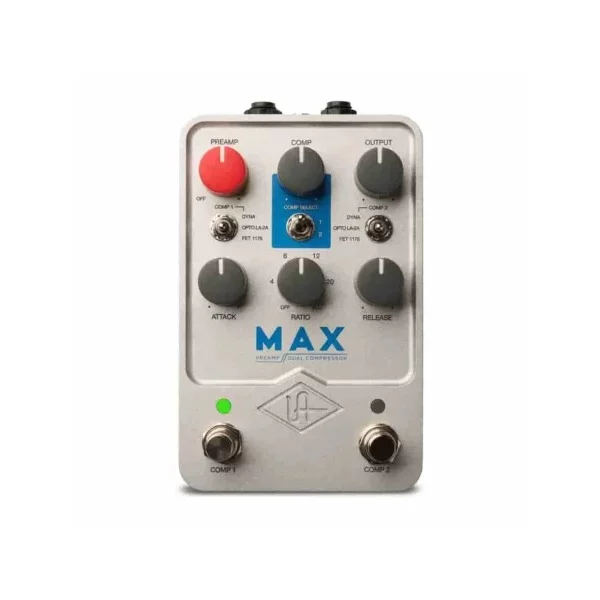 Universal Audio UAFX Max Preamp & Dual Compressor Gitar Kompresör Pedalı Universal Audio UAFX Max Preamp & Dual Compressor Gitar Kompresör Pedalı