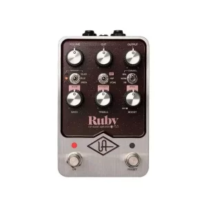 Universal Audio UAFX Ruby '63 Top Boost Amplifier Amfi Emülatör Pedalı