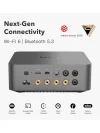 WiiM Amp Ultra ve Dali Sonik 3 Network Müzik Sistemi Ceviz
