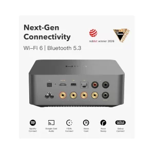 WiiM Amp Ultra ve Dali Sonik 3 Network Müzik Sistemi Ceviz