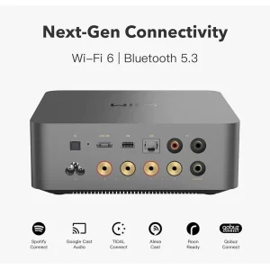 WiiM Amp Ultra ve Klipsch RP-600M II Network Müzik Sistemi