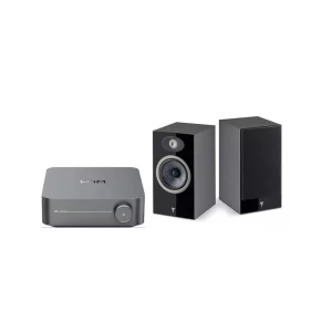 WiiM Amp ve Focal Theva N1 Network Müzik Sistemi Siyah
