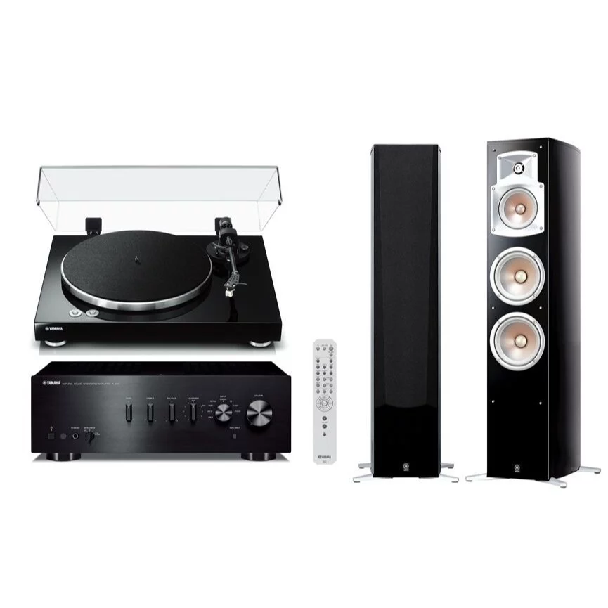 Yamaha A-S301, TT-S303 ve NS-555 Stereo Müzik Sistemi Paketi Yamaha A-S301, TT-S303 ve NS-555 Stereo Müzik Sistemi Paketi