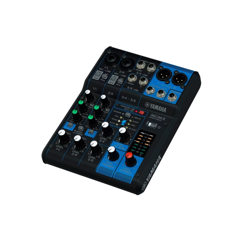 Yamaha MG06X 6 Kanal Analog Mikser Yamaha MG06X 6 Kanal Analog Mikser