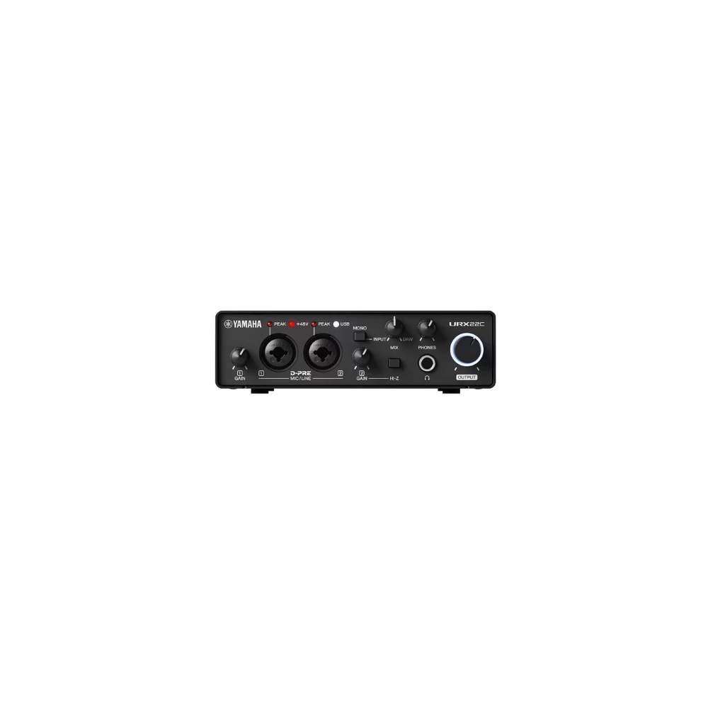 Yamaha URX22C USB-C Ses ve MIDI Arayüzü Yamaha URX22C USB-C Ses ve MIDI Arayüzü