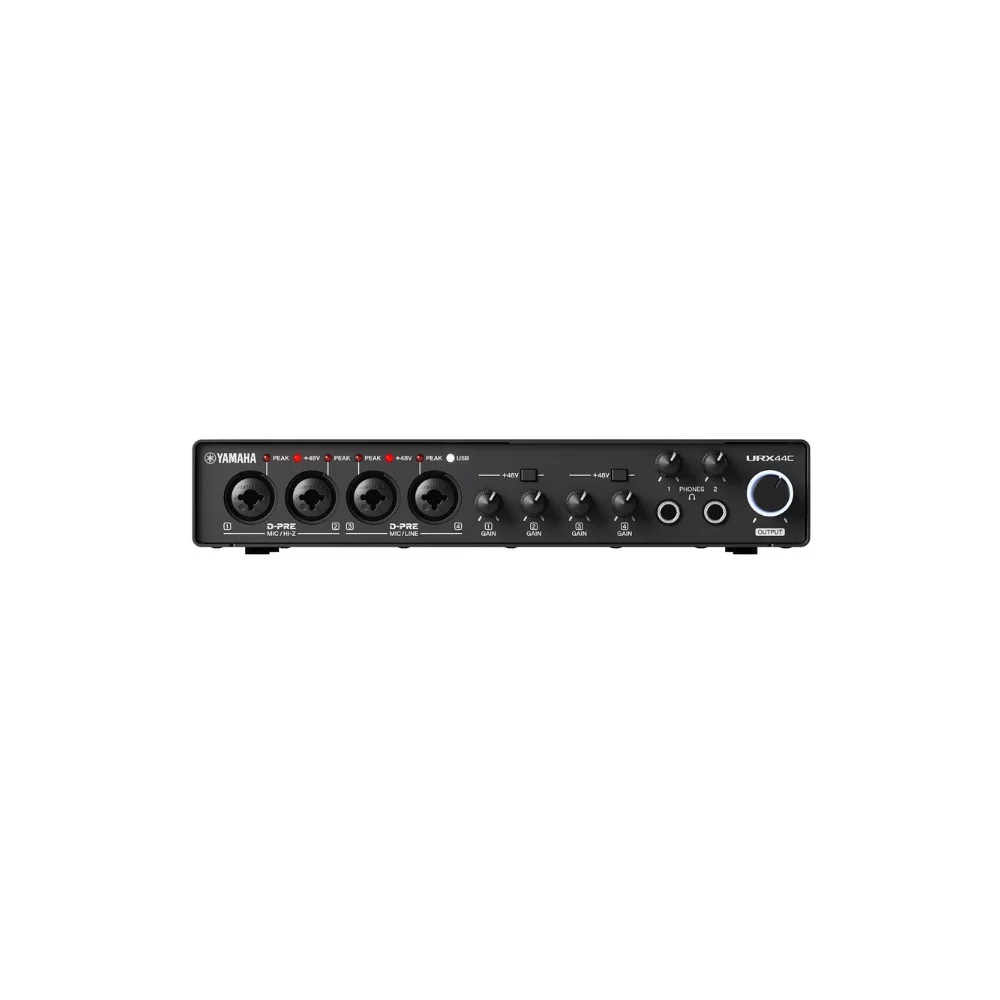 Yamaha URX44C USB-C Ses ve MIDI Arayüzü Yamaha URX44C USB-C Ses ve MIDI Arayüzü